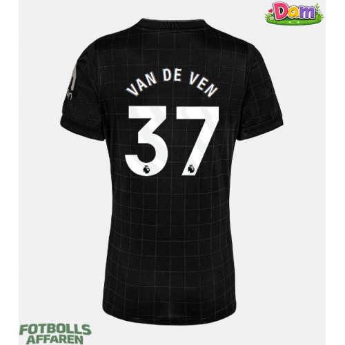 Tottenham Hotspur Micky van de Ven #37 Bortatröja Kvinnor 2025-26 Kortärmad